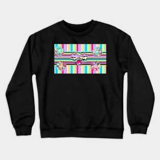 Pastely Abstract Art by Orchid 11 Crewneck Sweatshirt